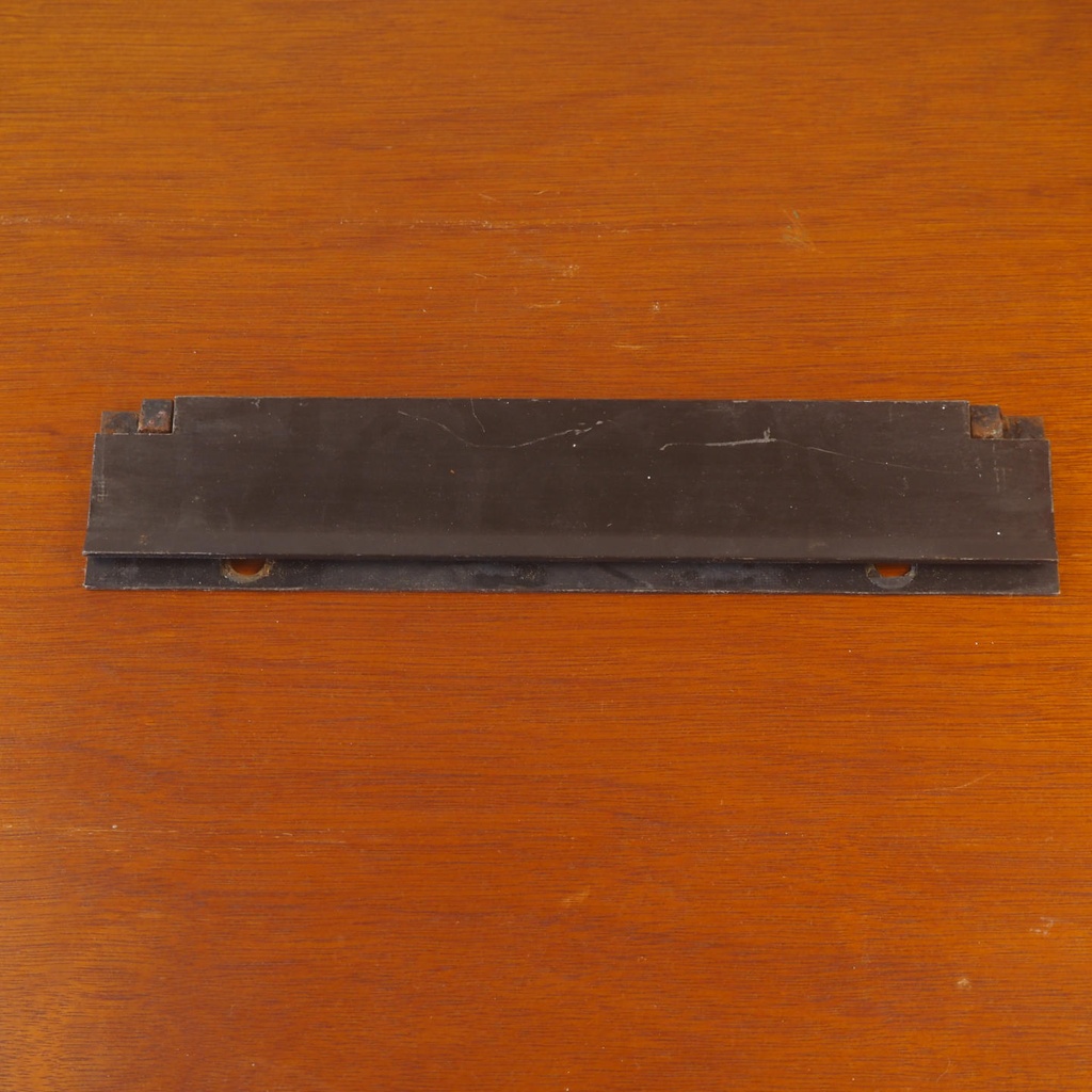 Mail slot in steel from WTC towers