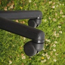 Swivel office chair 'Figura' by Mario Bellini for Vitra (ca. 1984) - Yellow