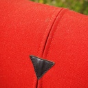 Swivel office chair 'Figura' by Mario Bellini for Vitra (ca. 1984) - Red/Green