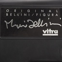 Swivel office chair 'Figura' by Mario Bellini for Vitra (ca. 1984) - Red/Green