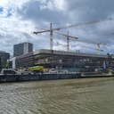 Blue limestone slabs from KANAL-Centre Pompidou - Only available in our physical shop