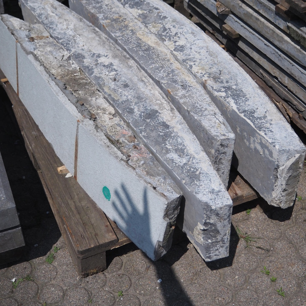 Miscellaneous blue limestone slabs from KANAL-Centre Pompidou - Only available in our physical shop