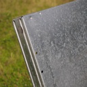 Extra shelf in galvanized steel by Bito