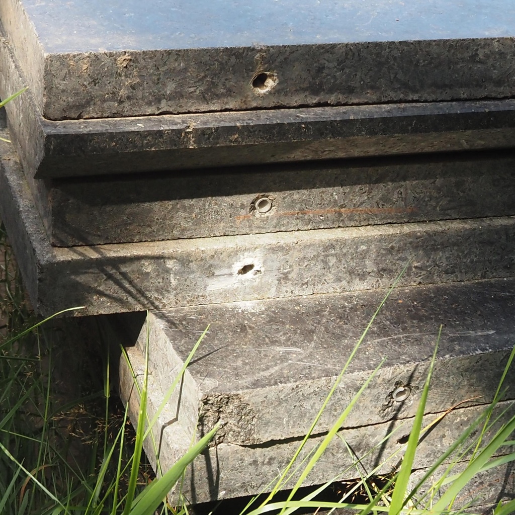 Black granite slabs (various sizes) - Only available in our physical shop