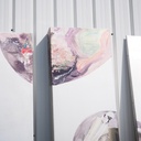 Set of aluchromie panels by Ralph Cleeremans (285 cm high) - Set 11