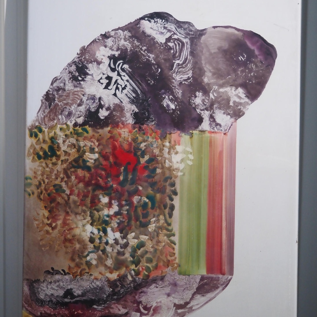 Set of aluchromie panels by Ralph Cleeremans (285 cm high) - Set 11