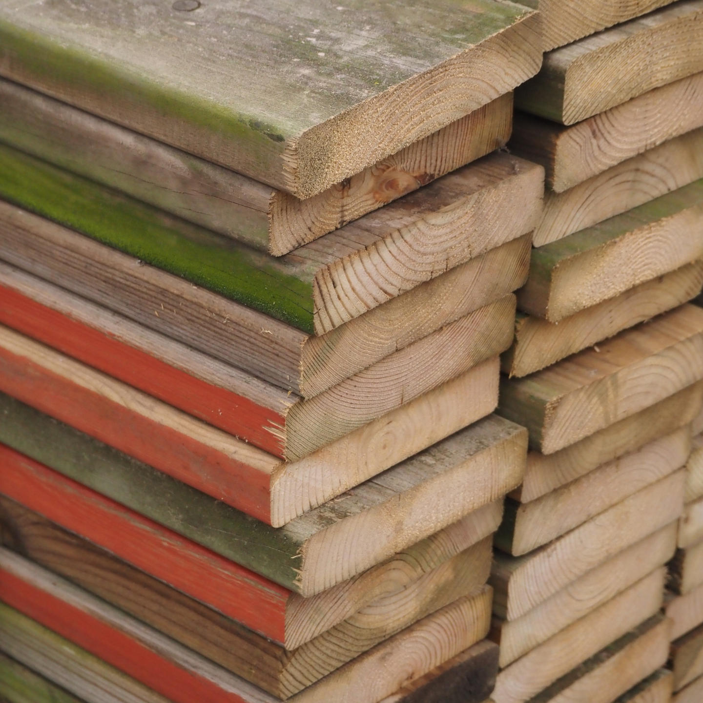 Wooden plank in solid pine (120 x 14 cm)