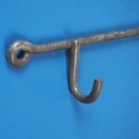 Double hook in steel