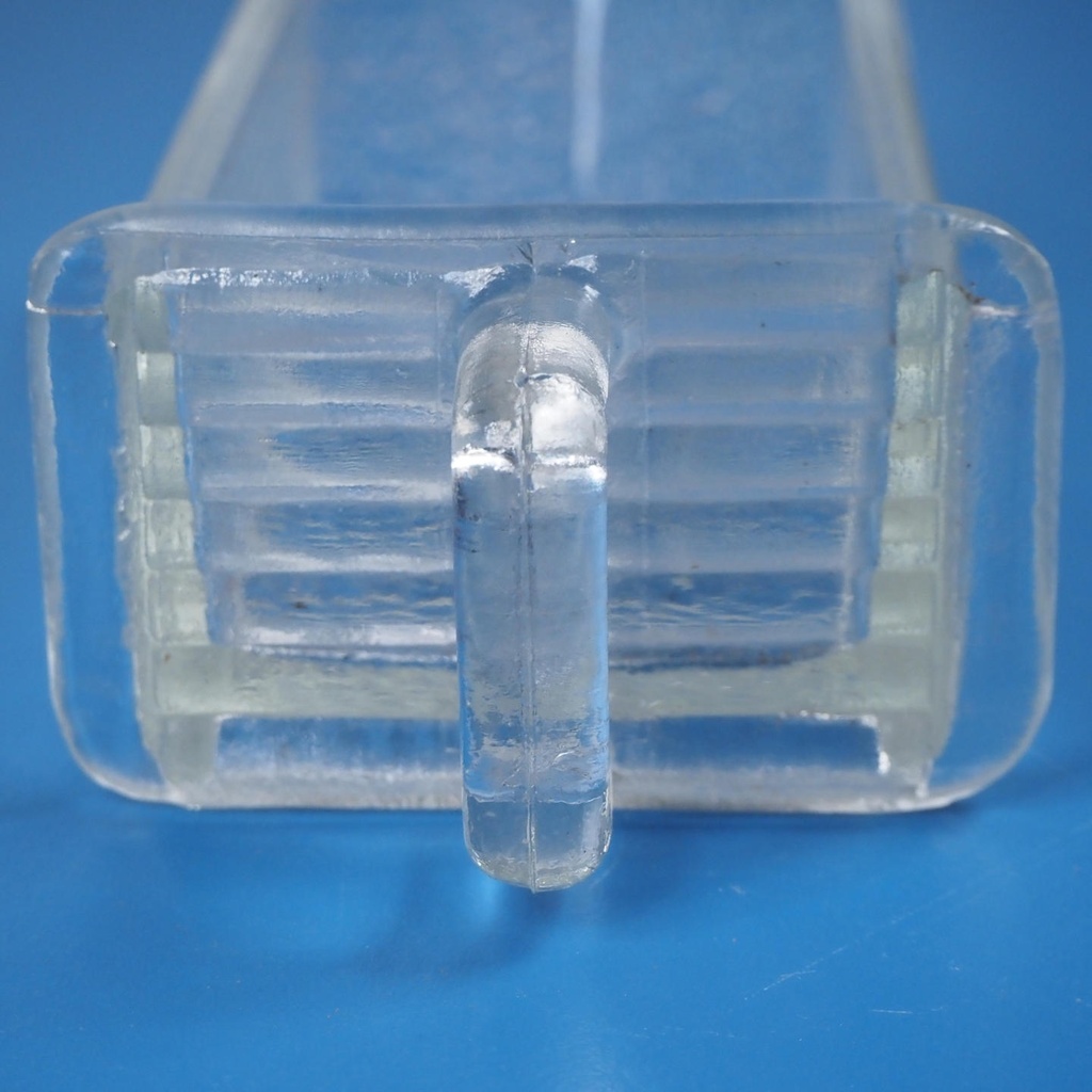 Kitchen sideboard drawer by Weck in molded glass (ca. 1950)