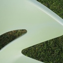 Stackable chair 'Kicca' by Kastel - Green