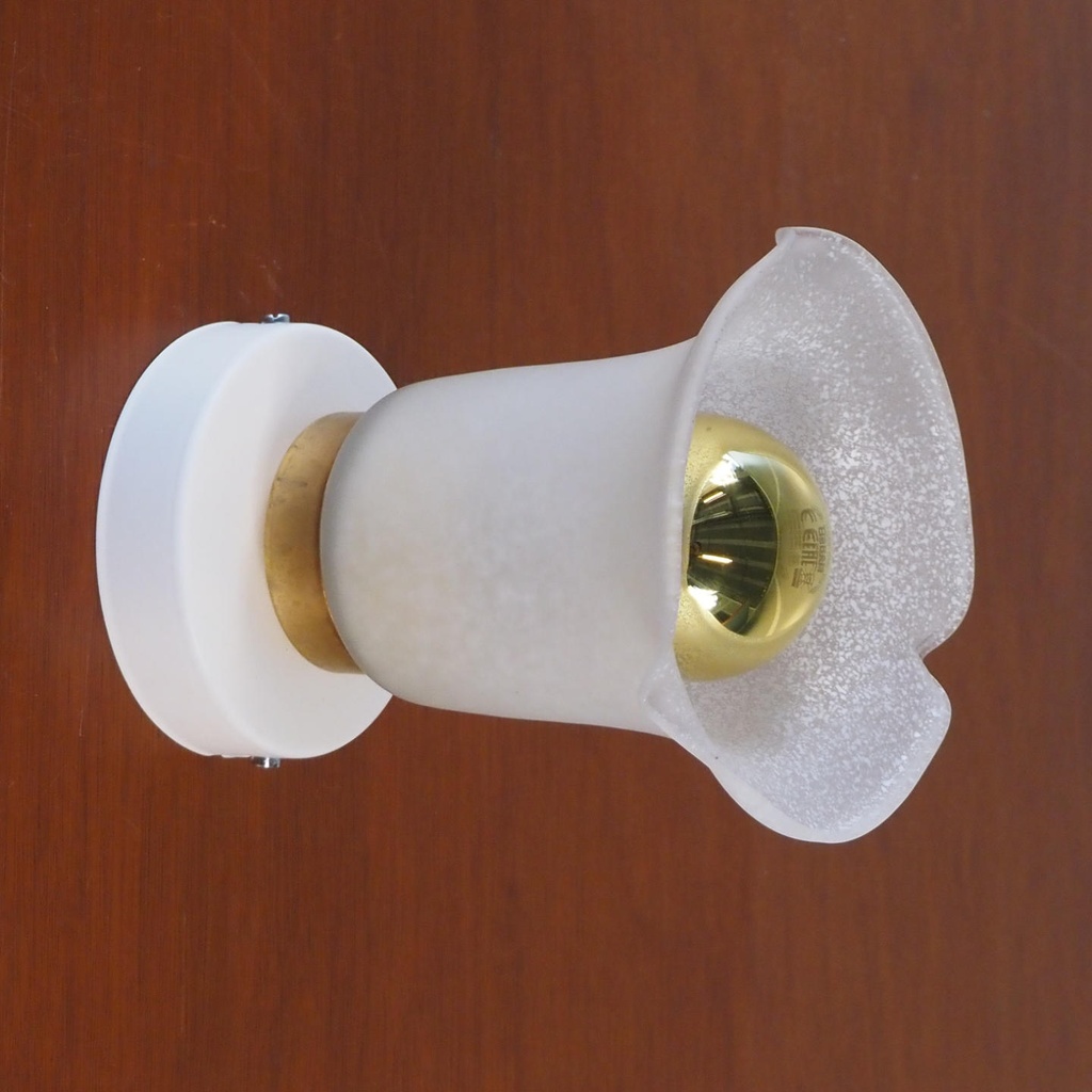 Wall/Ceiling light 'Fairuz' in frosted glass