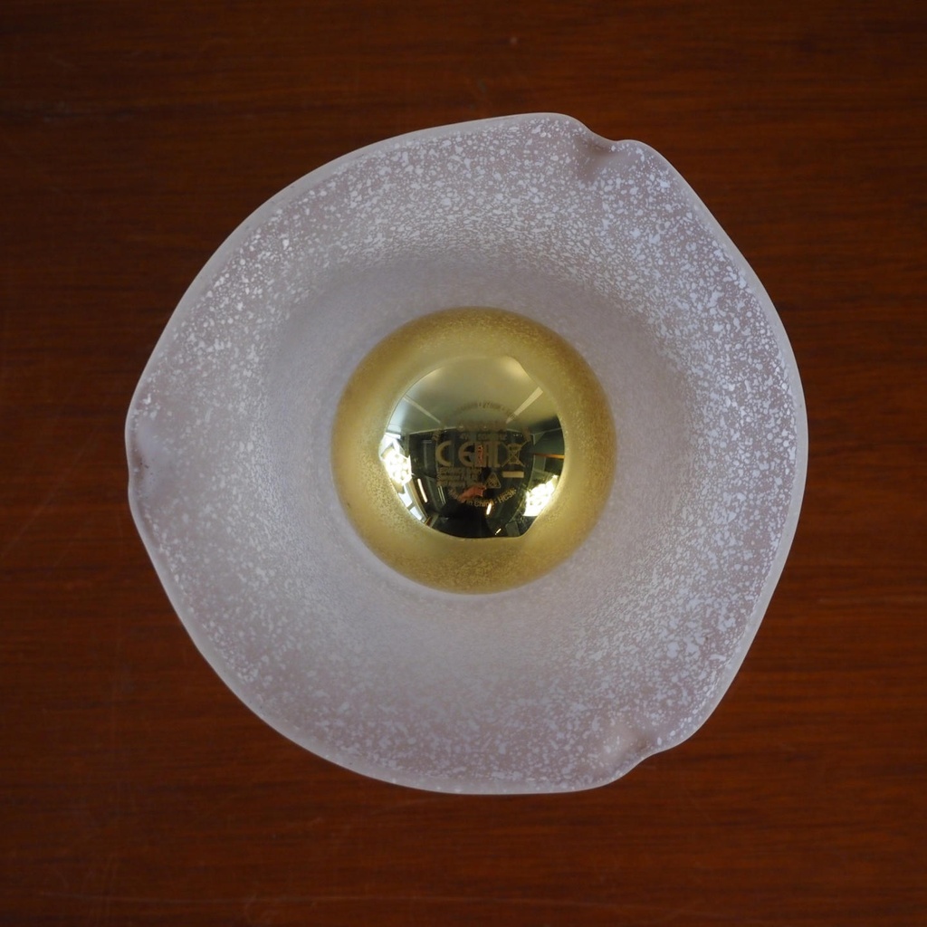 Wall/Ceiling light 'Fairuz' in frosted glass