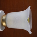 Wall/Ceiling light 'Fairuz' in frosted glass