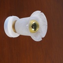 Wall/Ceiling light 'Emile' in frosted glass