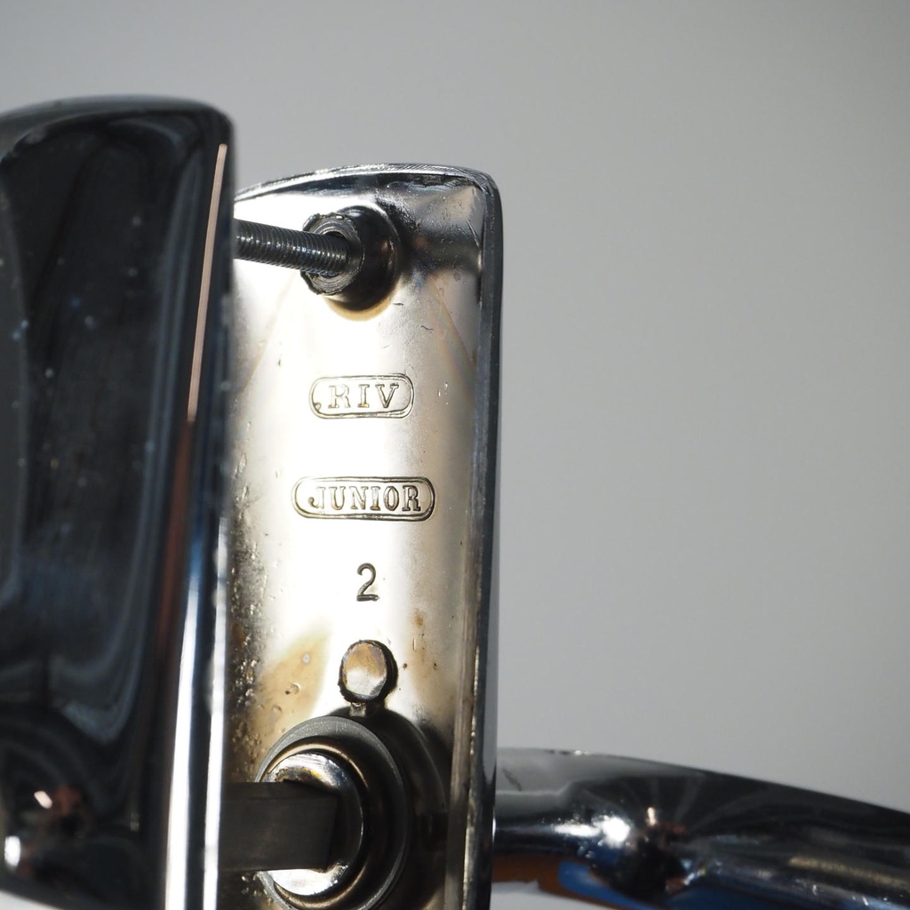 Door handle 'RIV Junior' by Bezault in chromed aluminium