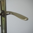 Door handle 'Champagne' in gold-plated aluminium