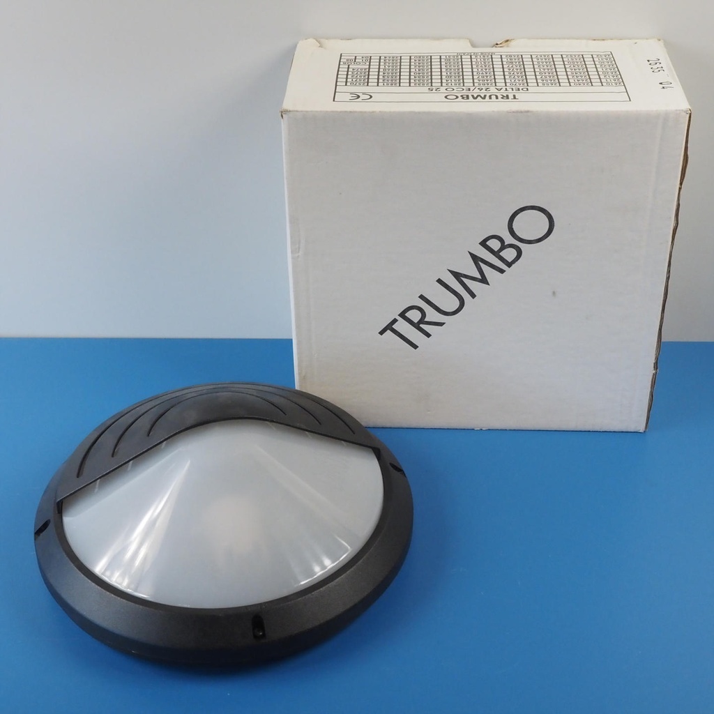 Wall light 'Delta Redondo' by Trumbo (IP44) - Black