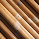 Gymnastic ladder in solid wood (H. 285 x L. 340 cm)