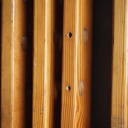 Gymnastic ladder in solid wood (H. 285 x L. 340 cm)