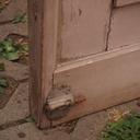 Wooden door (H. 248 cm x W. 100 cm) - Right