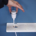 Wall shelf ‘Nova’ in terrazzo ‘Vetisol Cristo’ - White