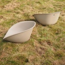 Grey Armchair shell 'Gliss' by Claudio Dondoli & Marco Pocci for Pedrali