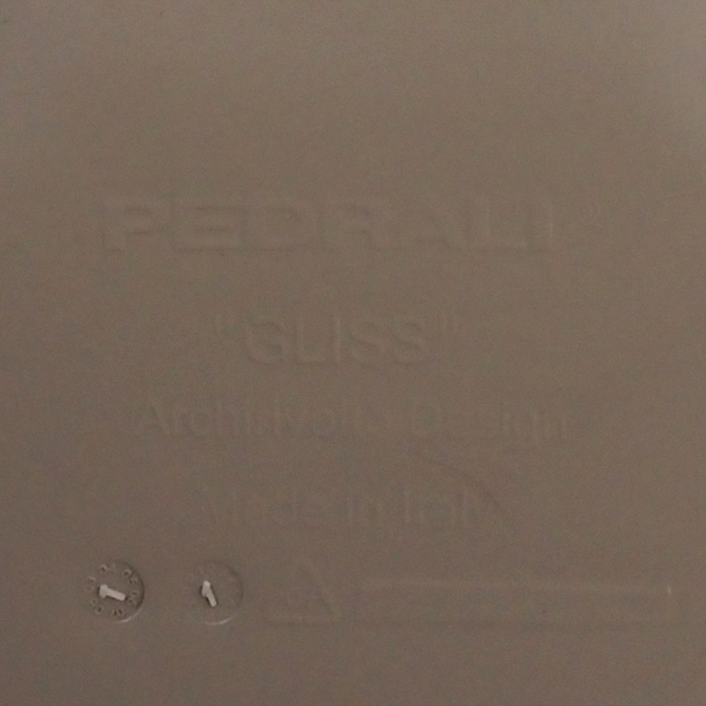 Grey Armchair shell 'Gliss' by Claudio Dondoli & Marco Pocci for Pedrali