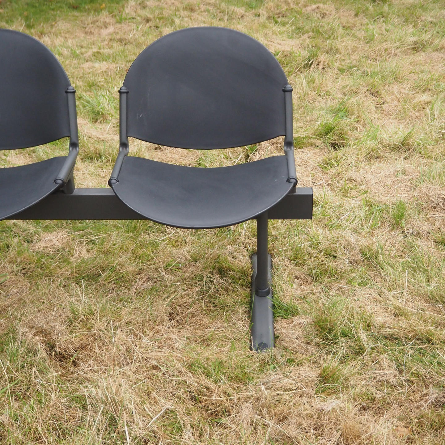 Beam seating 'Modulamm' by Roberto Lucci &amp; Paolo Orlandini for Lamm - 3 seats (L. 176 cm)