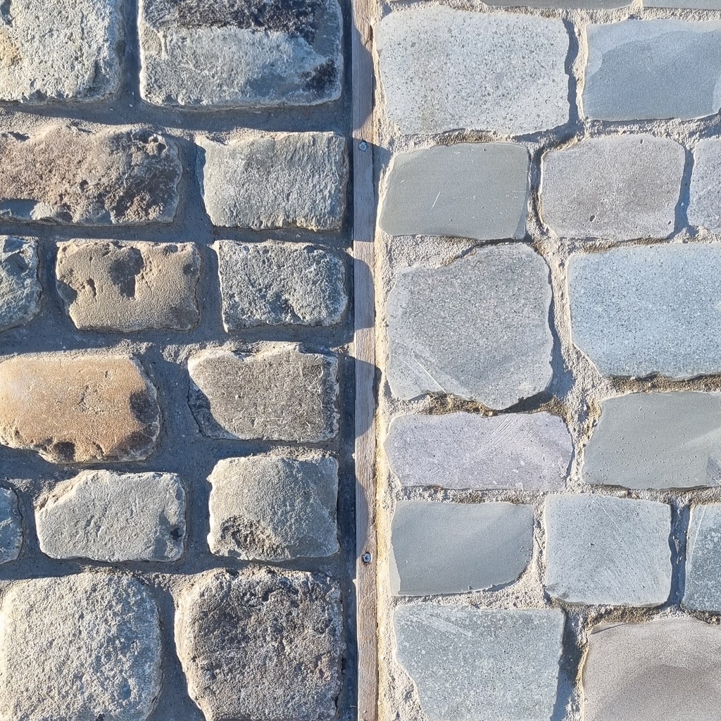 Bag of reclaimed cobble tops - Only available in our physical shop (sold per bag)