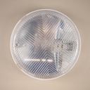 Wall light with textured plastic diffuser by Legrand (IP44)