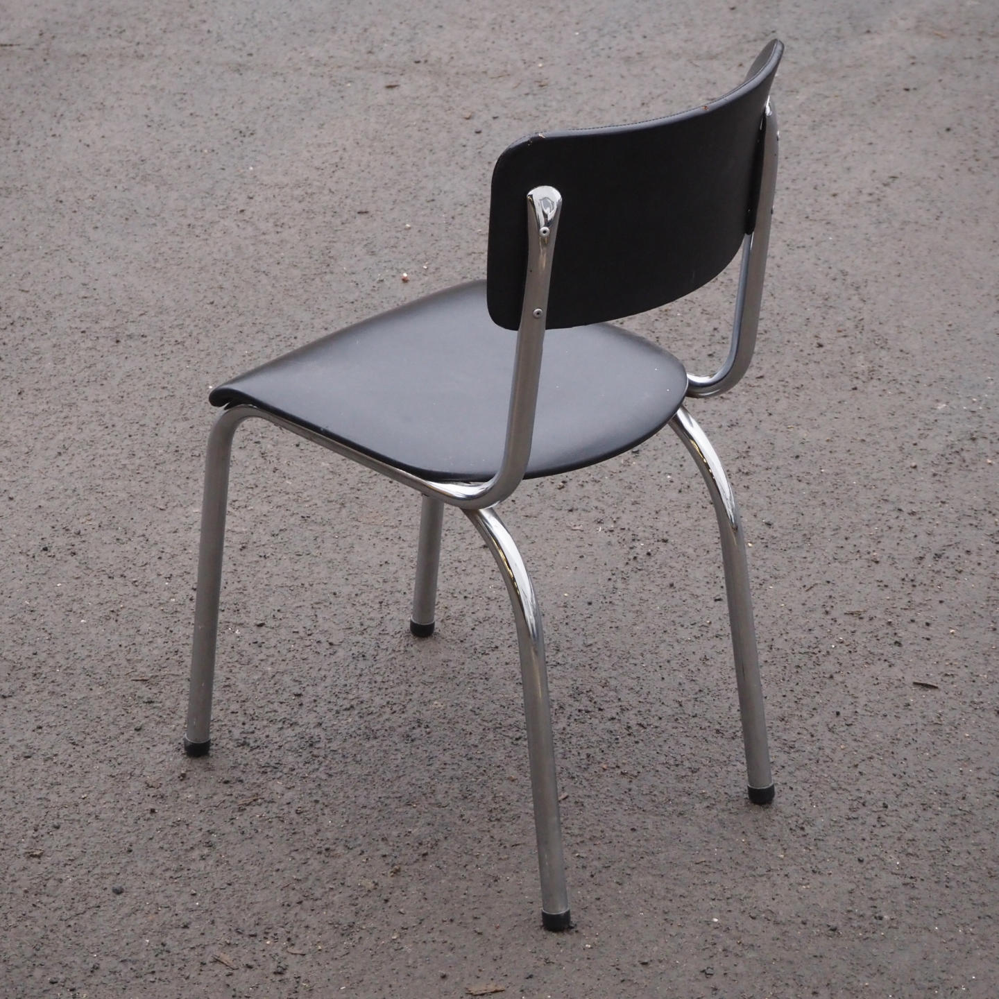 Chair by Tubax from Antwerp's Court of Appeal - Black