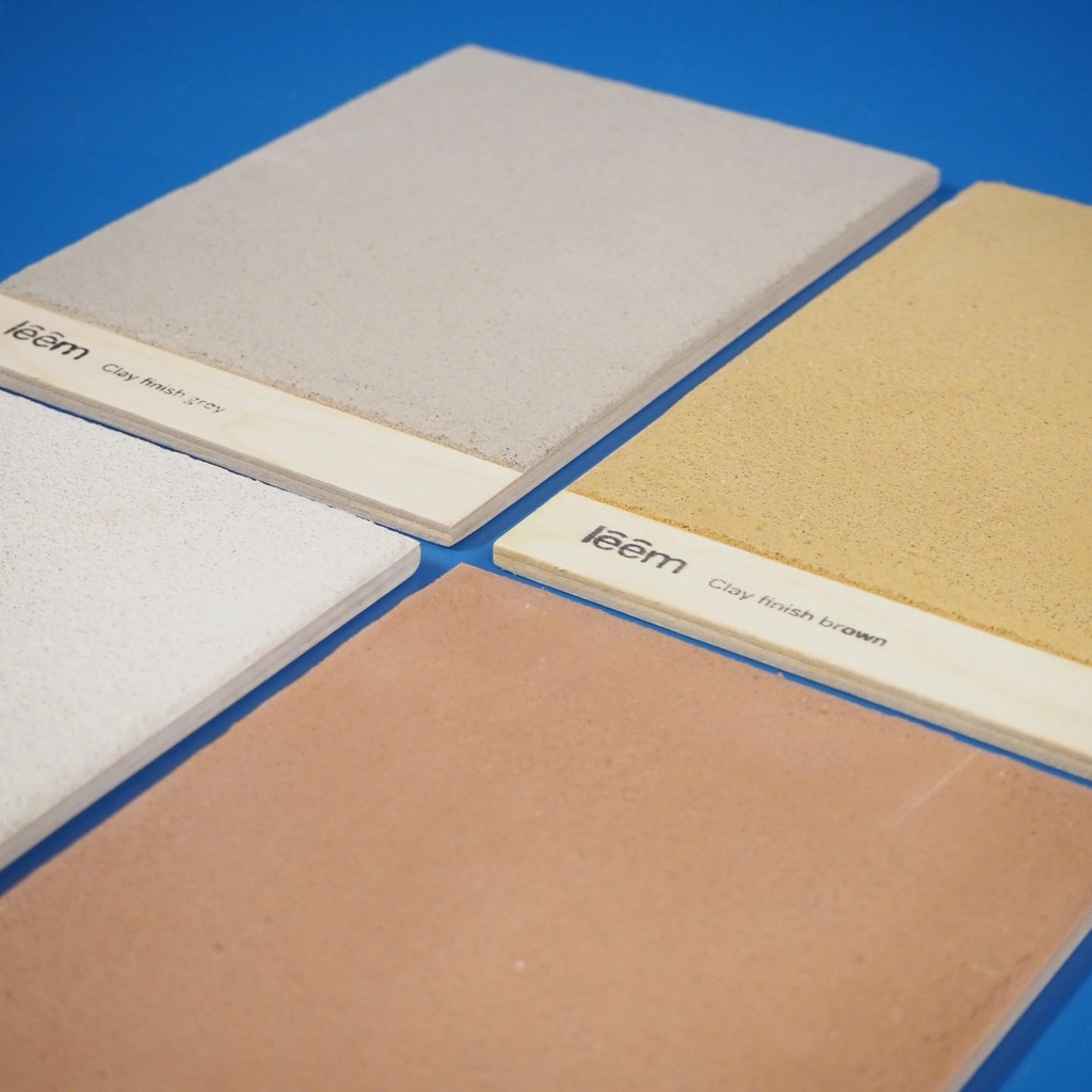 Clay finish sample Léém by BC materials (14 x 21 cm)