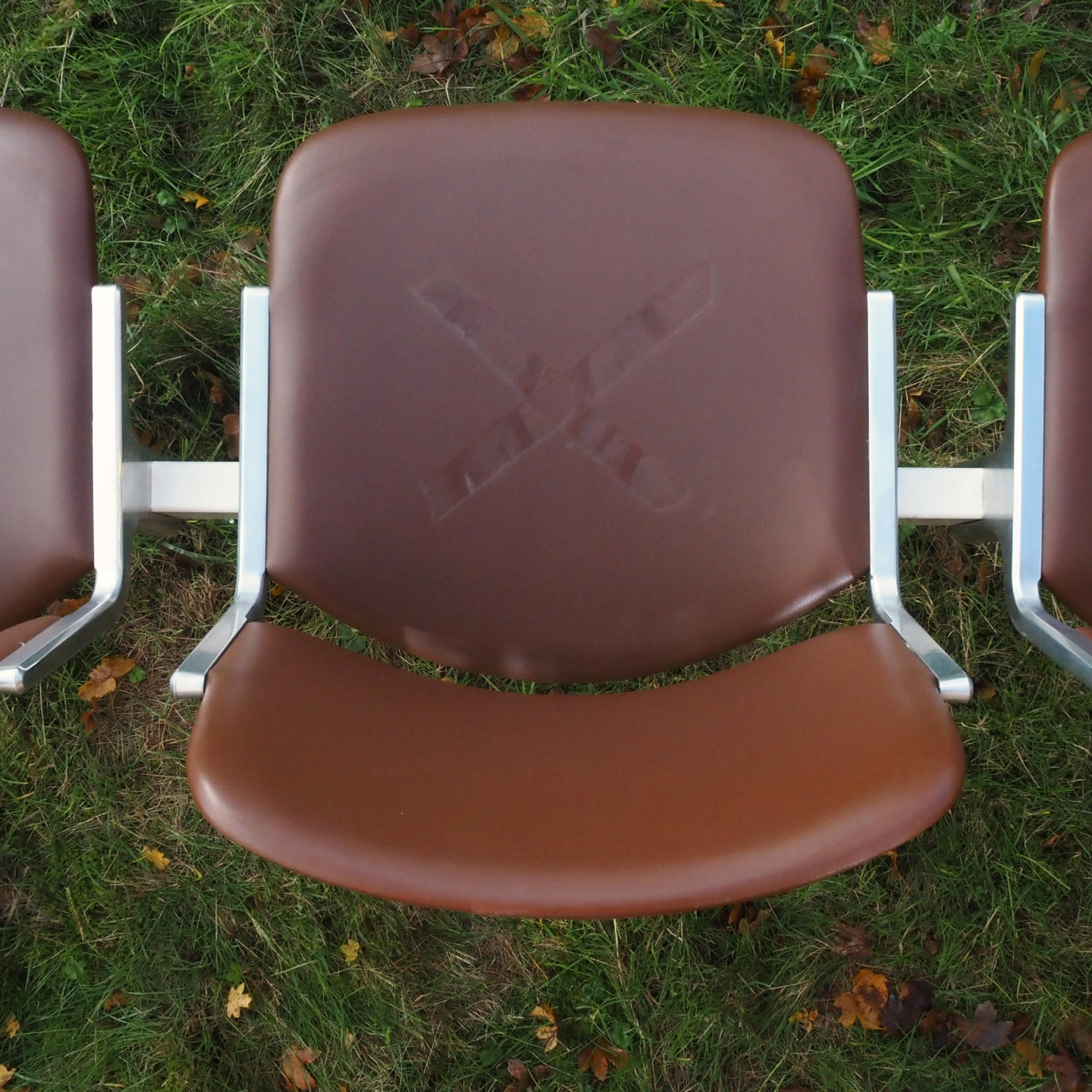 Beam seating 'DSC Axis 3000' by Giancarlo Piretti for Castelli - 5 seats
