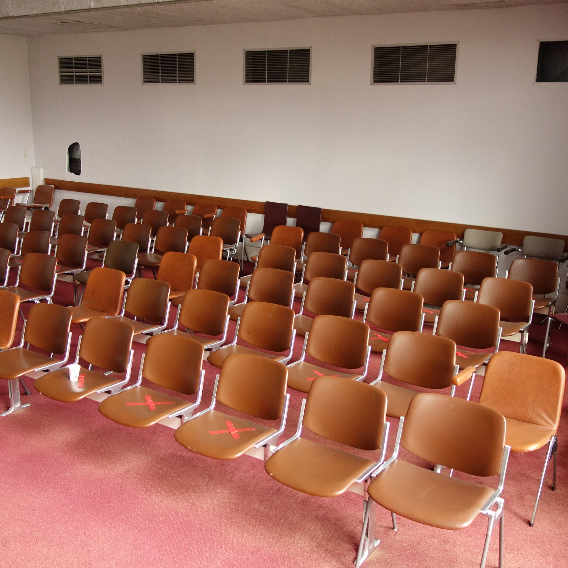 Beam seating 'DSC Axis 3000' by Giancarlo Piretti for Castelli - 5 seats