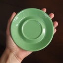 Espresso saucers by Jansen+Co - Green