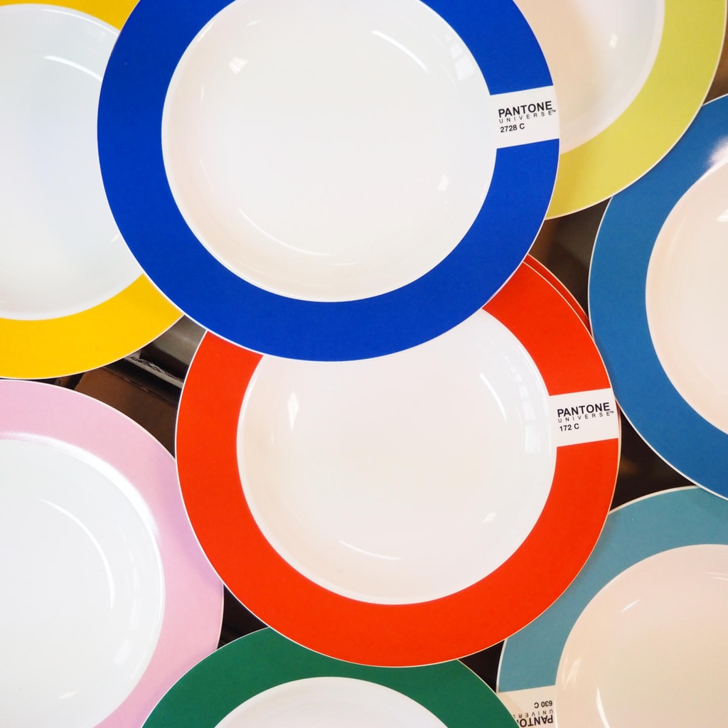 Soup plate 'Pantone' by Luca Trazzi for Serax (various colors)