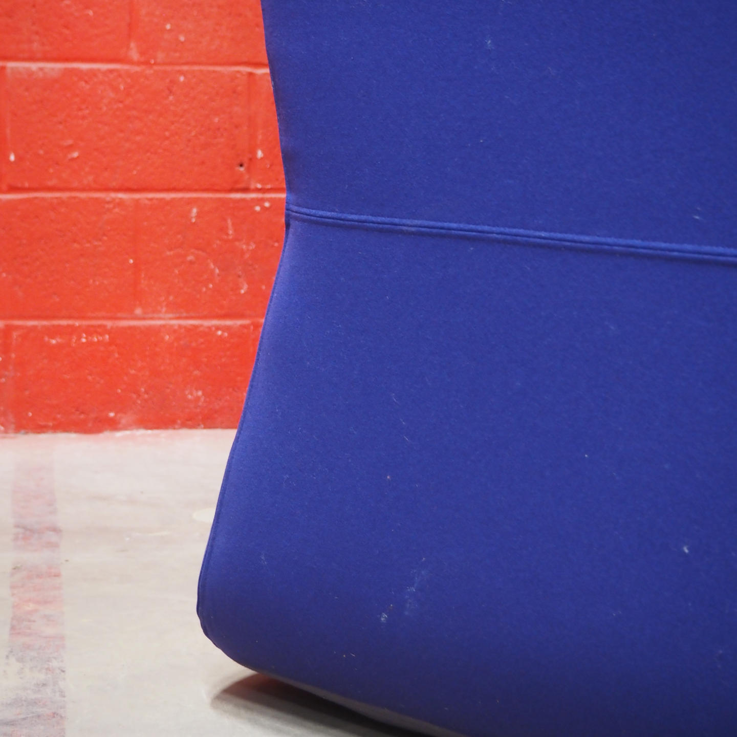 Low sofa 'Basket' by Matthias Demacker for Softline (ca. 2011) - Purple/Blue