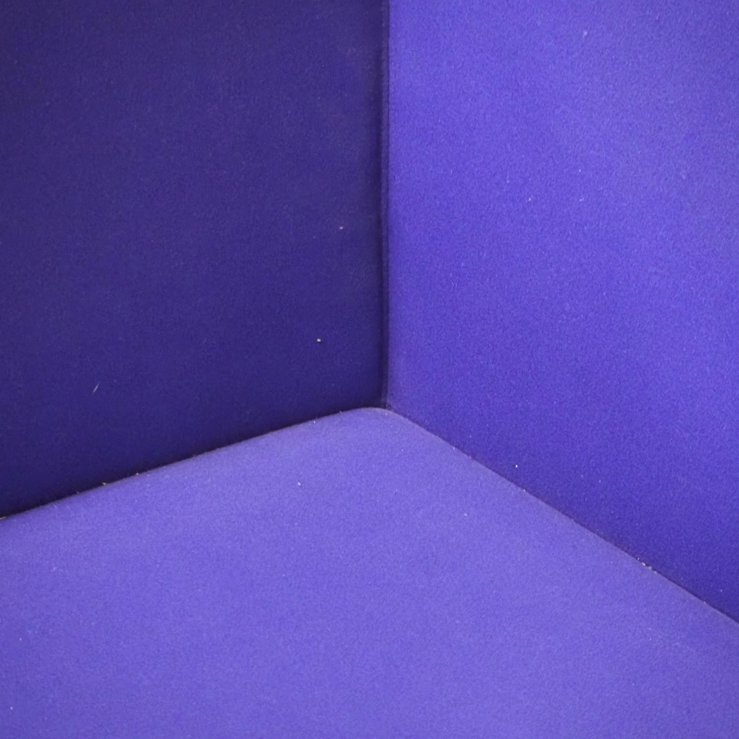 Low sofa 'Basket' by Matthias Demacker for Softline (ca. 2011) - Purple/Blue