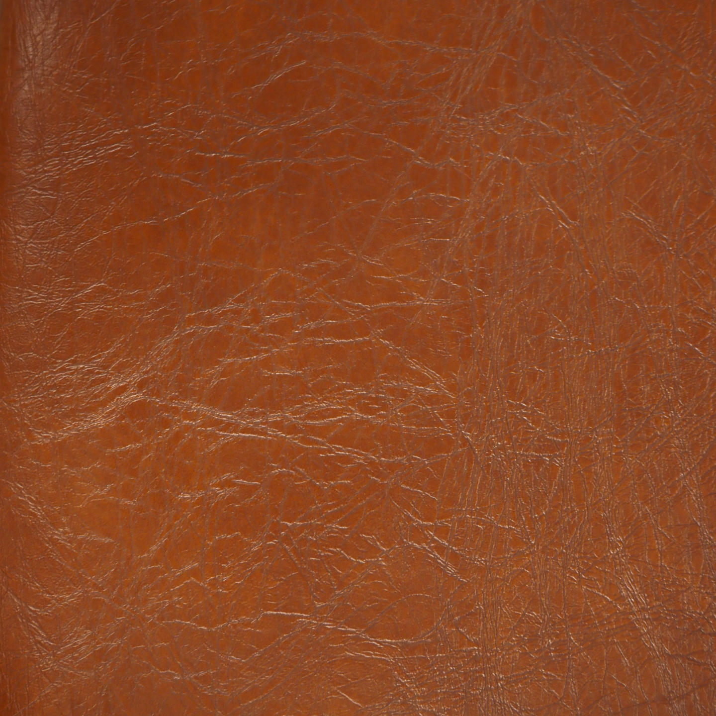 Stackable chair in brown synthetic leather from Antwerp's Court of Appeal