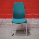 Cantilever chair 'Plus 376' by Kinnarps from Antwerp's Court of Appeal - Green