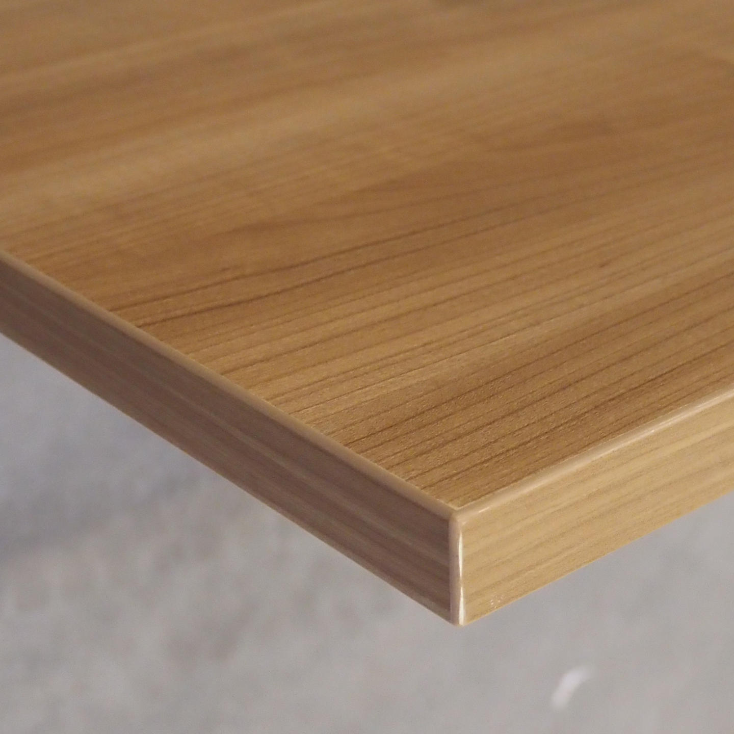 Folding table with laminated tabletop and chromed steel legs by Howe (180 x 75 cm)