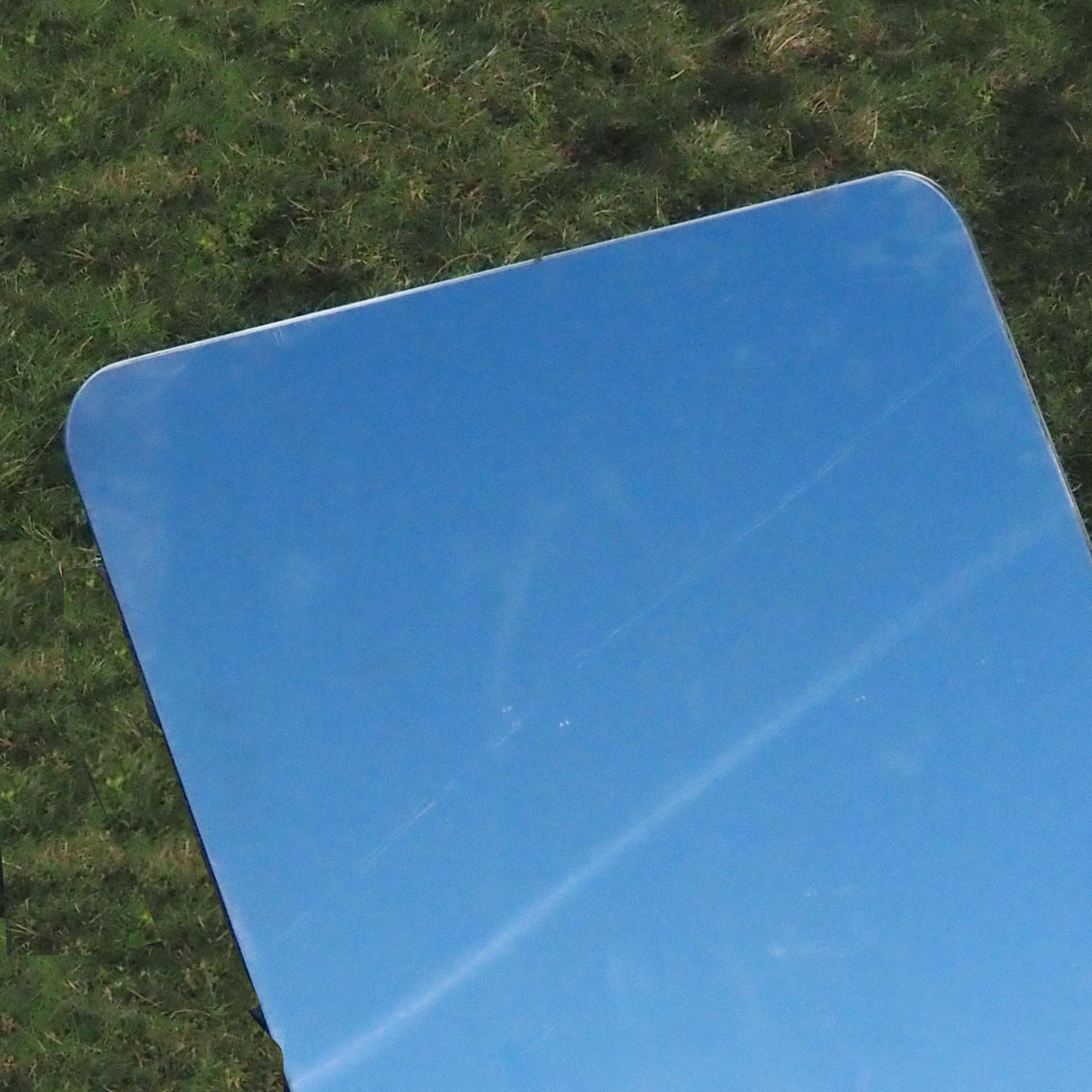 Mirror with two rounded edges (100 x 73 cm)