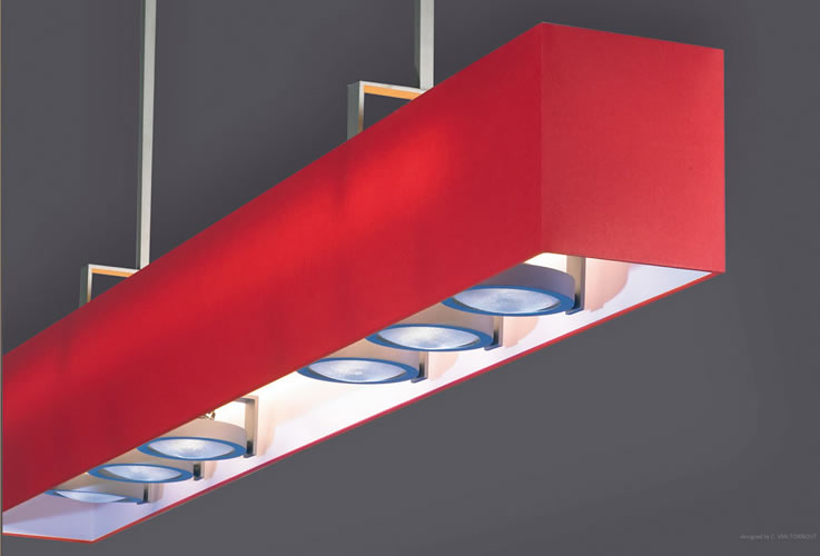 Spare part hanging light 'Christo VI Long' by Wever & Ducré