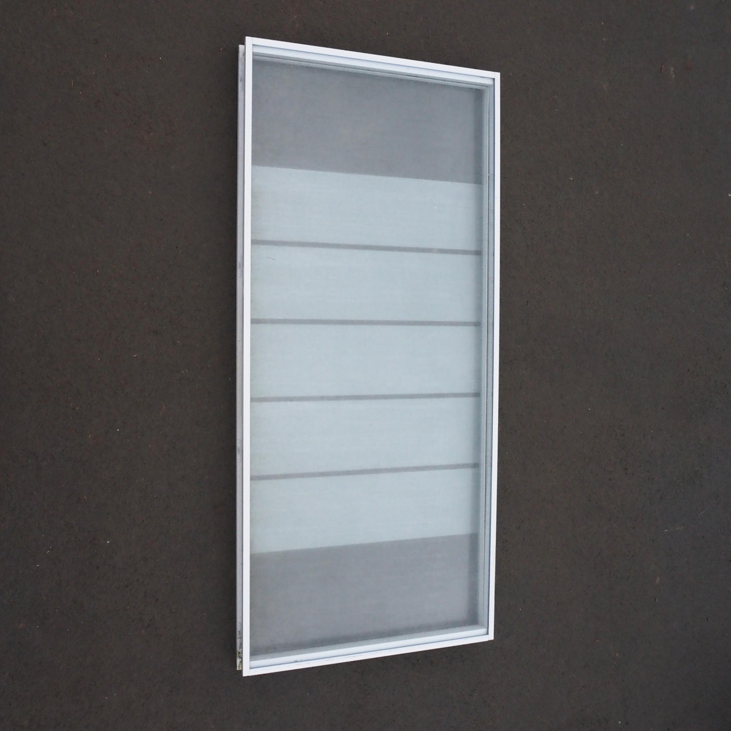 Float glass partition for JB 2000 partitions by Beddeleem (H. 238,5 cm x W. 109,5 cm)