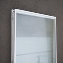 Float glass partition for JB 2000 partitions by Beddeleem (H. 238,5 cm x W. 109,5 cm)