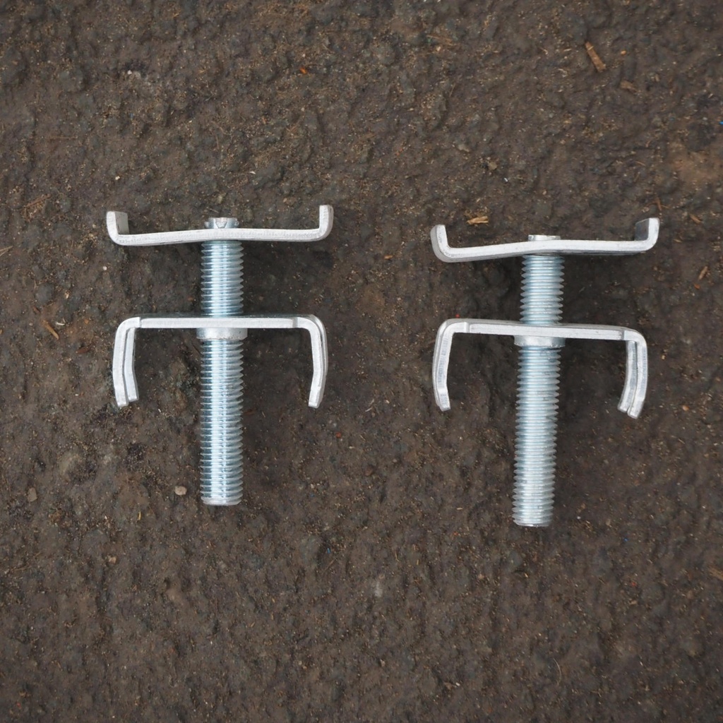 Galvanized steel vertical profile for JB 2000 partitions by Beddeleem (Various Length)