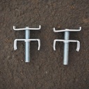 Galvanized steel vertical profile for JB 2000 partitions by Beddeleem (Various Length)