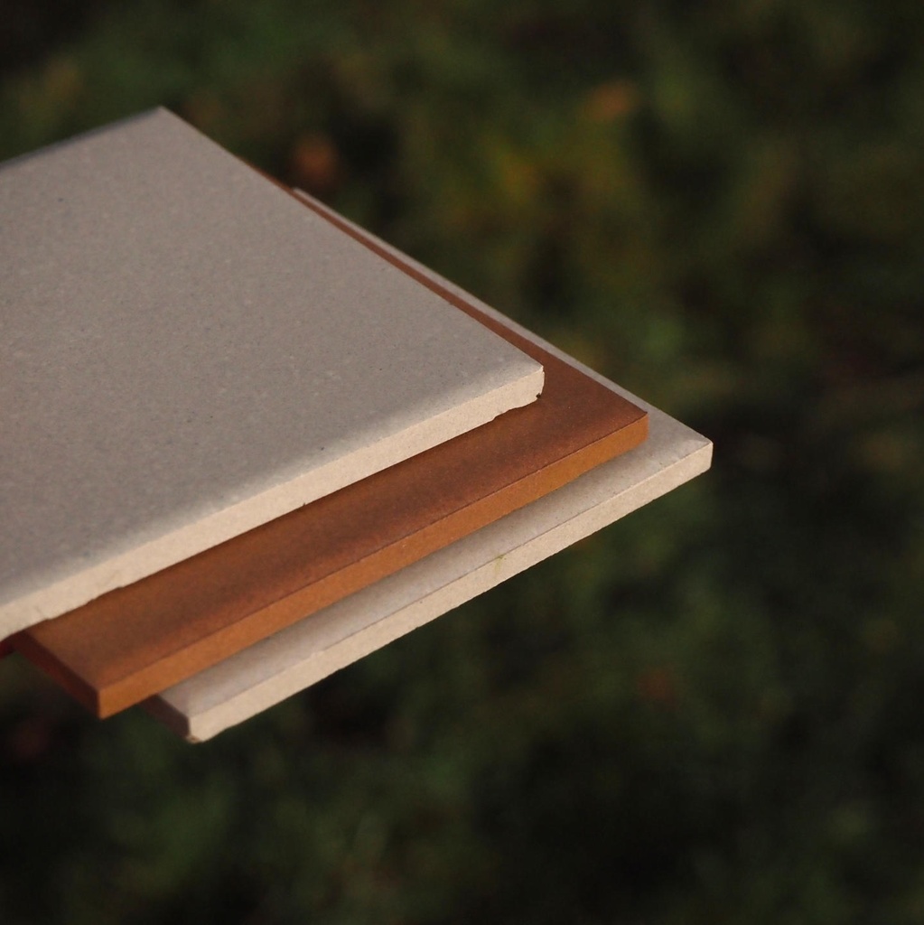 Wall ceramic tiles by Royal Mosa (10 x 10 cm) - Brown