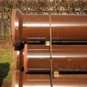 Vitrified clay pipe by Euro Sweillem (L. cm)