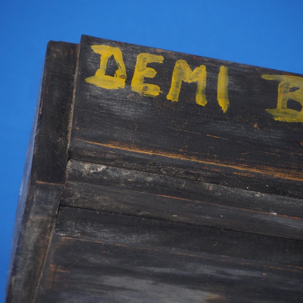 Wooden mould from the Durobor glass factory